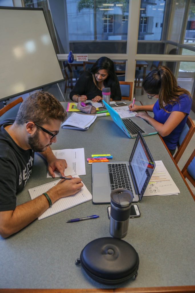 Students Studying